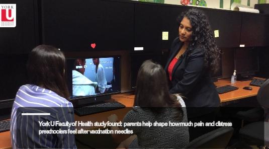 New Research Shows Parents Help Shape How Much Pain and Distress Preschoolers Feel after Vaccination