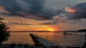 Lake Mendota sunset