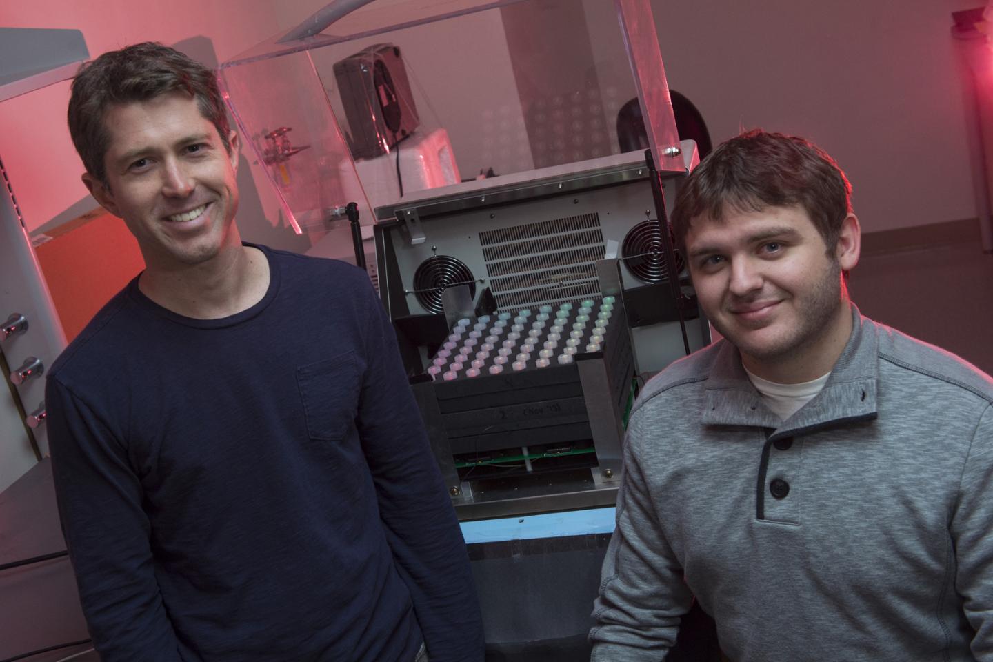 Jeffrey Tabor and Evan Olson