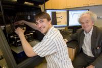 Researchers Jeremy Munday and Federico Capasso