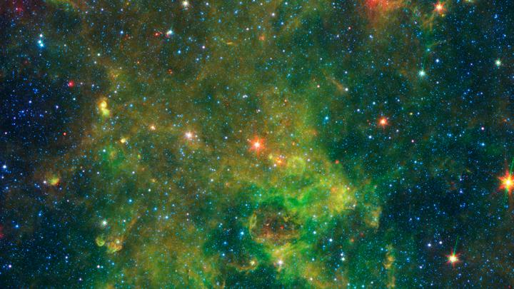 Spitzer's View of IRAS 19312+1950 (Unannotated)