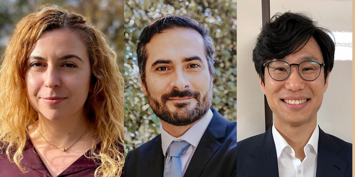 Orsa Kekezi, Sandy Dall'erba and Dongwoo Kang