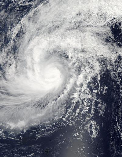 MODIS Image of Typhoon Faxai