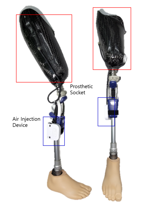 [Attachment 1-1] Smart, Customizable Prothetic Socket - Knee Joint Type