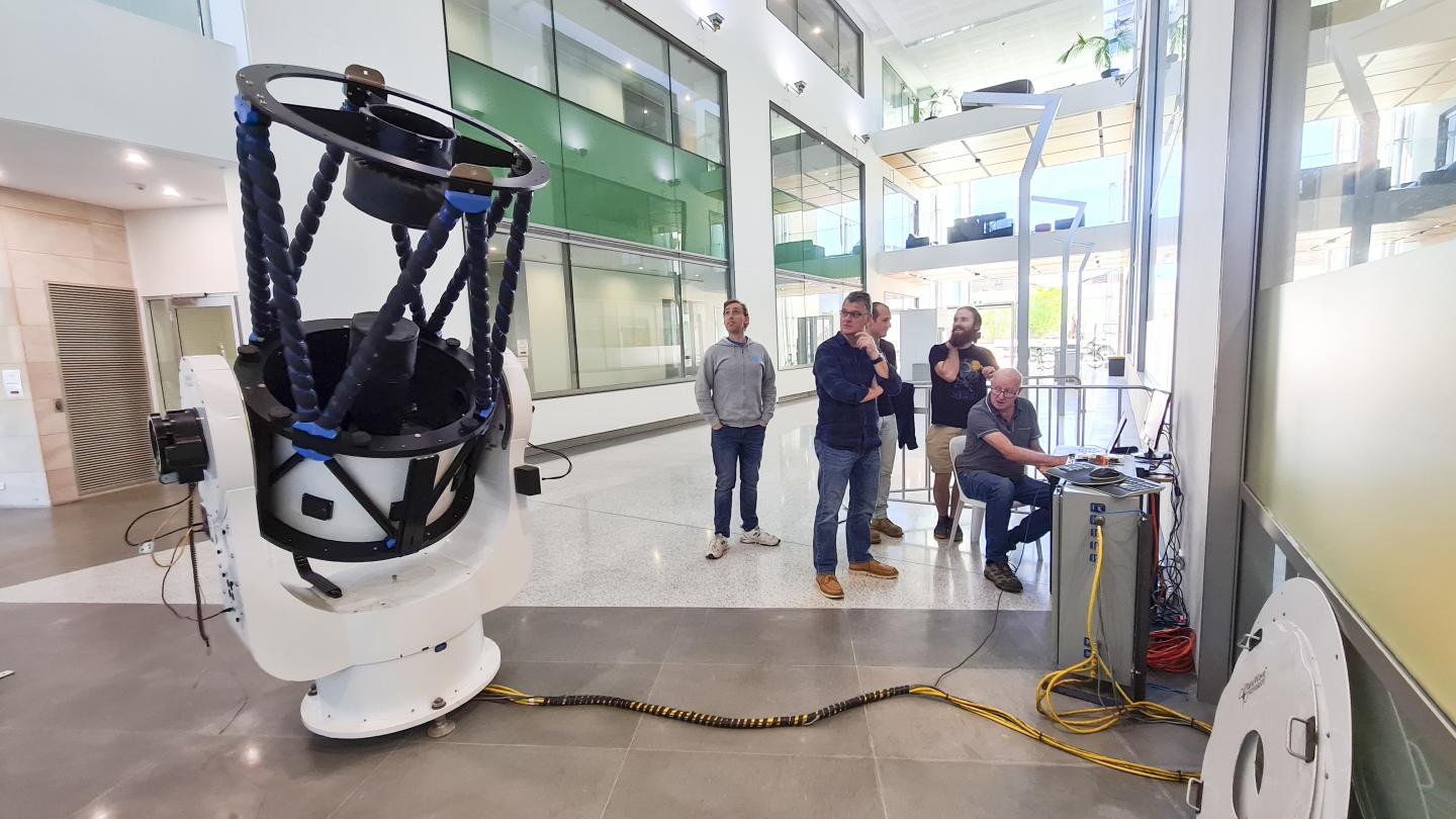 Ground station telescope