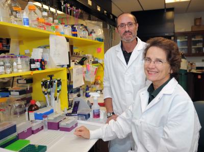 Drs. Elaine Hardman and Philippe Georgel, Marshall University