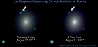 Discovery Image Comparison -- Neutron Star Merger