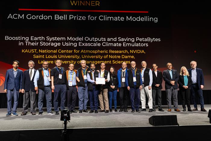 KAUST researchers winners of the 2024 Gordon Bell Climate Prize