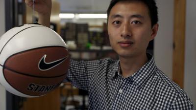 Gripping a Basketball