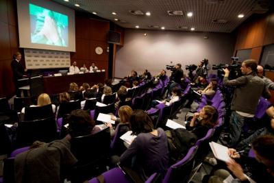 Press Meeting at Hospital Clinic de Barcelona