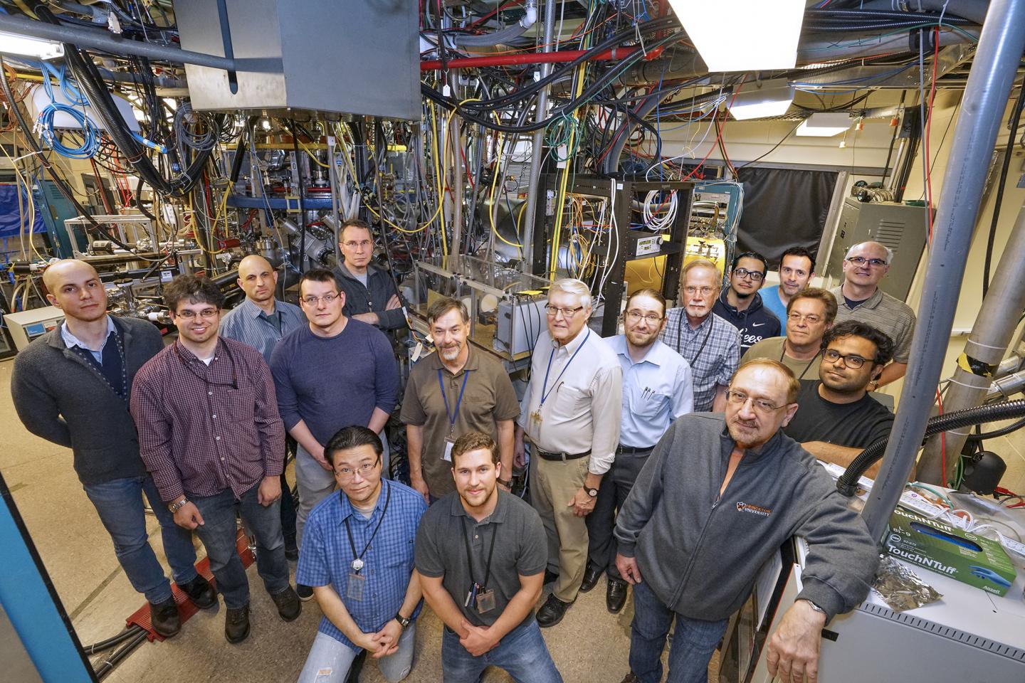 Builders of upgraded Lithium Tokamak Experiment