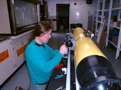 Underwater Glider in the Lab
