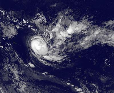 NOAA's GOES-15 Satellite Captured this Infrared Image of Tropical Storm Garry