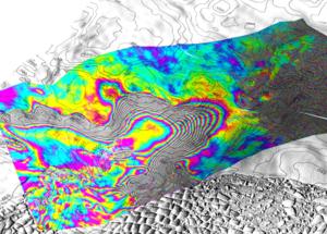 Radar Data at Thwaites Glacier, Antarctica