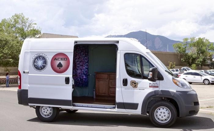 The mobile laboratory at University of Colorado Boulder