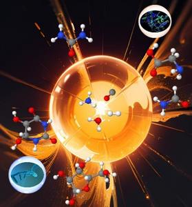 Quantum molecular dynamics simulations uncovered a previously unexplored pathway through which some crucial life-related molecules could be abiotically synthesized from C-H-O-N fluids in deep Earth.