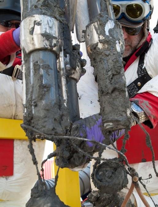 Microbes Feast on Crushed Rock in Subglacial Lakes beneath Antarctica (1 of 3)