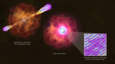 Glimpsing the Infrastructure of a Gamma-ray Burst Jet