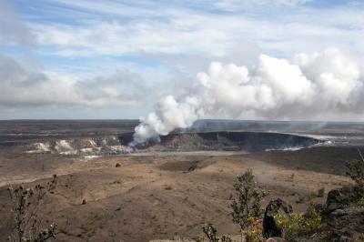 Halema'uma'u Crater at Kilauea Summit