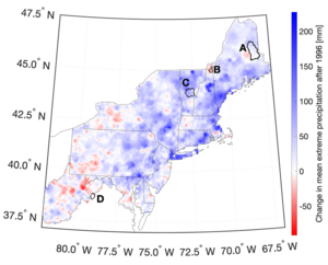 Map of watersheds from study