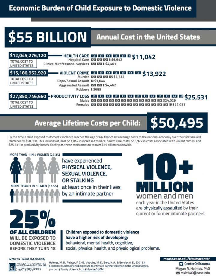 Economic Burden of Child Exposure to Domestic Violence