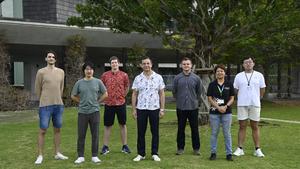 Members of OIST’s Analysis and Partial Differential Equations Unit