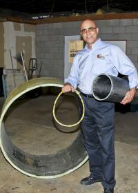 UA Engineering Professor Uses Aerospace Materials to Build Endless Pipeline (3 of 3)
