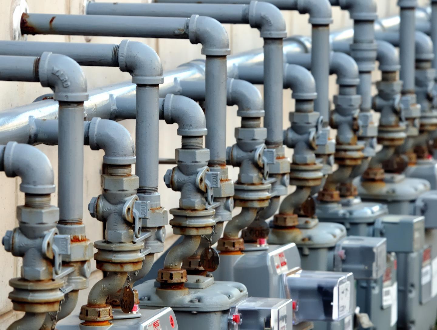 Gas Pipes [IMAGE] EurekAlert! Science News Releases