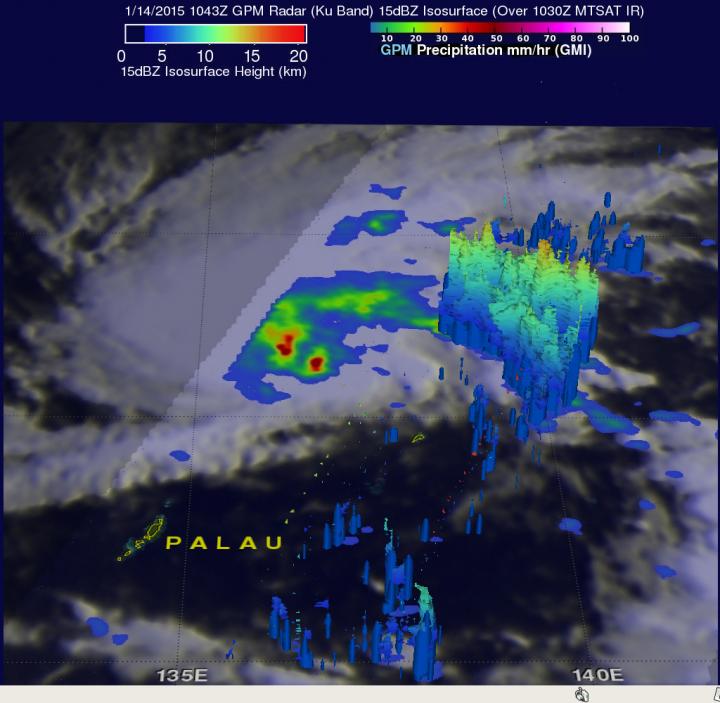 GPM Image of Mekkhala