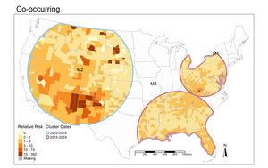 Spatiotemporal Patterns of Deaths of Despair Across the United States, 2000-2019