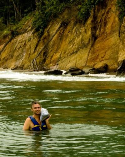 ODea Collecting Fossil Sediments