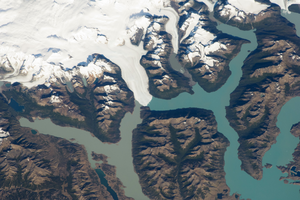 Perito Moreno Glacier from ISS