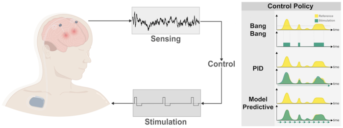 Figure 3. Sensing and modulation via deep brain machine interface.