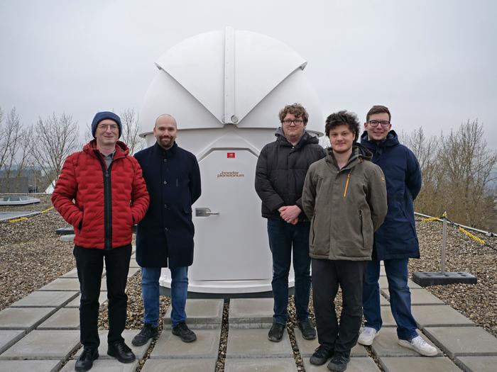 New Telescope for Student’s Satellite Project