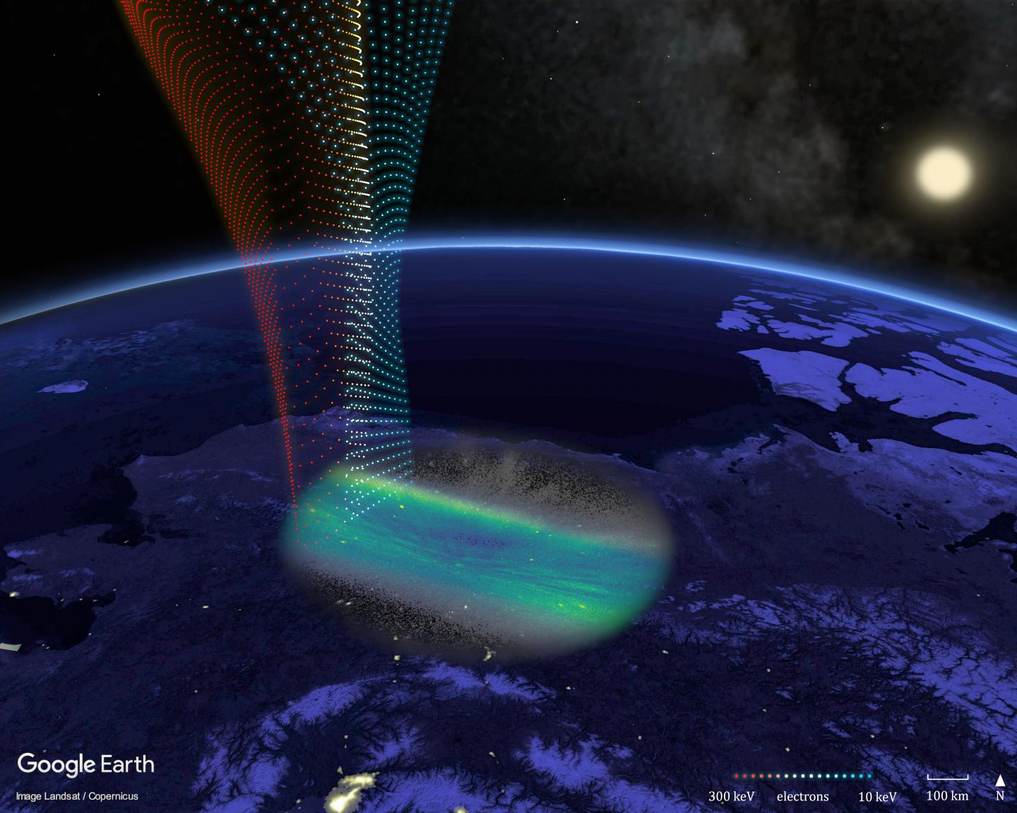 White-Light Observations of the Aurora Over Alaska