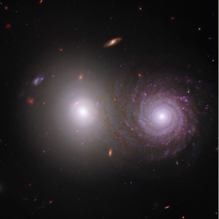 Galaxy Pair in New Webb Image