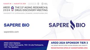 Announcing Sapere Bio as Tier 3 Sponsor of ARDD 2024