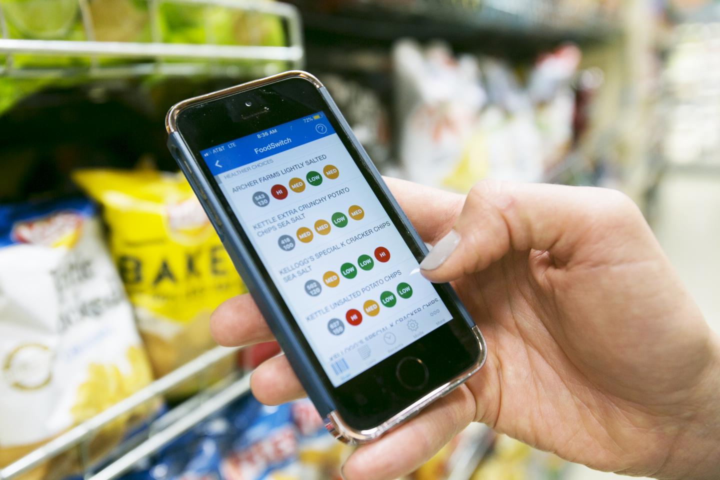 Reading Healthier Alternatives in App