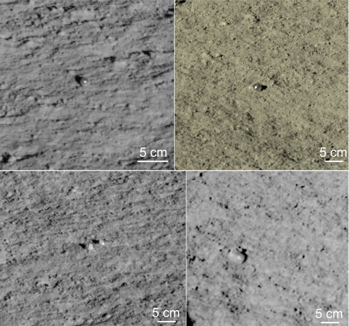 Macroscopic translucent glass globules found by the Yutu-2 rover