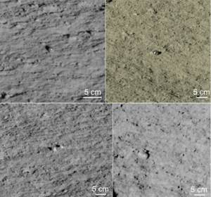 Macroscopic translucent glass globules found by the Yutu-2 rover