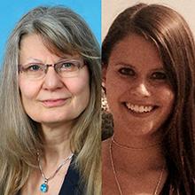 Ruth Brack-Werner and Stephanie Rebensburg