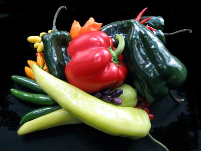 Various Cultivars of Capsicum