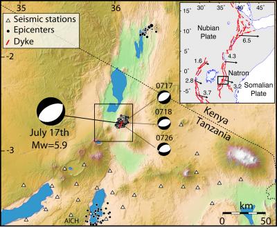 2007 Map of Tanzania