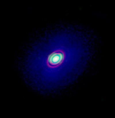 Composite Image of the Protoplanetary Disc around HD 163296