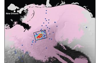 Map of the Northern Gulf of Mexico