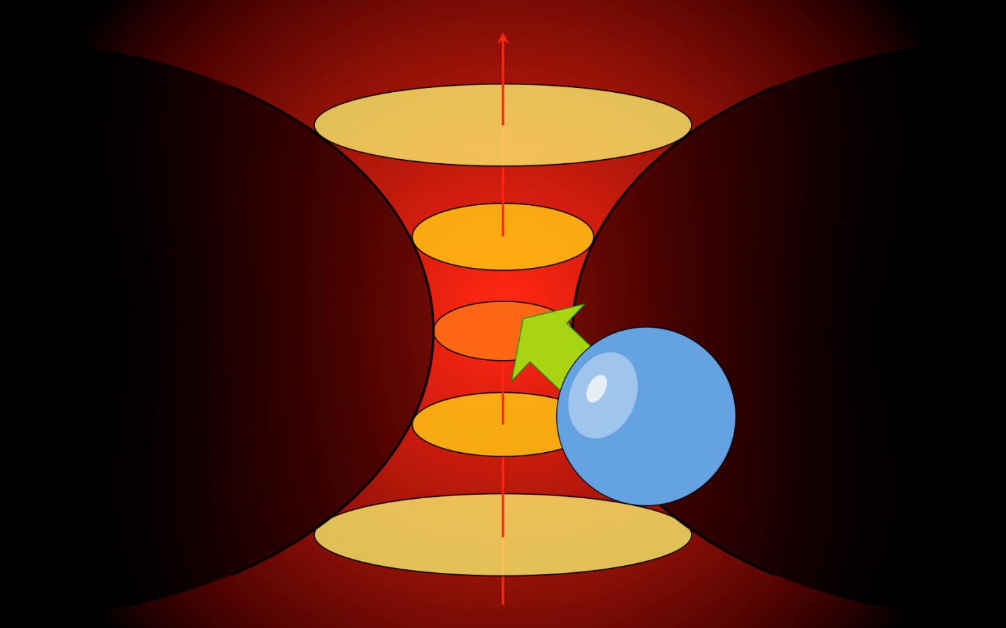 Illustration of An Optical Tweezer