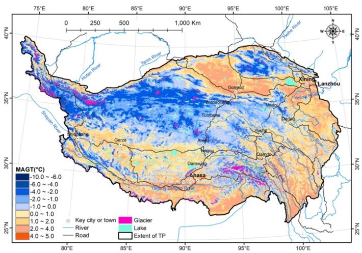 tibetan peninsula map