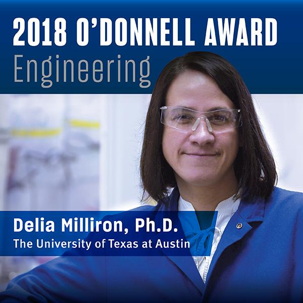 Delia J. Milliron, The Academy of Medicine, Engineering & Science of Texas