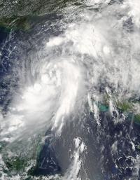 Aqua Image of Tropical Storm Hermine