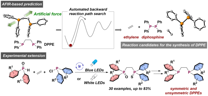 Process for developing the synthesis of unsymmetric DPPEs